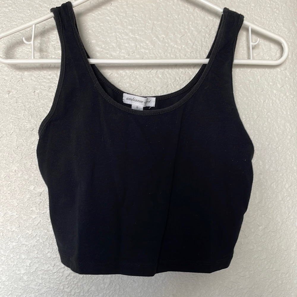 Black Crop Top